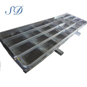 68 "alto 10x 10ft por inmersión en caliente galvanizado Panel de valla ciervo 5 Bar puertas de la puerta de la finca - Product Image 6