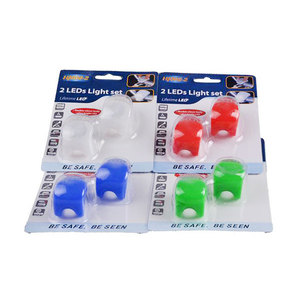 Bán buôn giá rẻ đầy màu sắc Silicone phụ kiện xe đạp LED Xe Đạp đuôi ánh sáng - Product Image 6