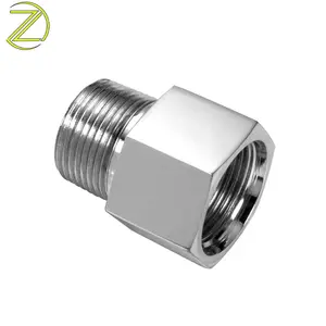 Accesorios de compresión de latón para tubería de cobre, manguera de tornillo, conector macho de Metal hembra