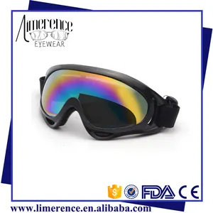 Hight kwaliteit custom logo ski goggle skiën googles zonnebril sport eyewear bril voor ski