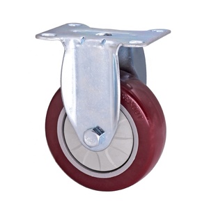 MW Caster Medium Duty PVC Caster Räder mit Stopper - Product Image 3
