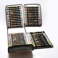 Stylo marqueur de dessin artisanal de qualité supérieure, à Double tête, à Fiber japonaise, nouveauté
