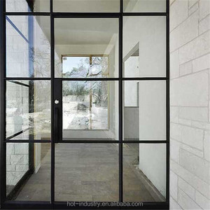 China, el proveedor de acero diseño de parrilla de ventana simple casa puerta de seguridad hierro puertas con arco decorativo - Product Image 3