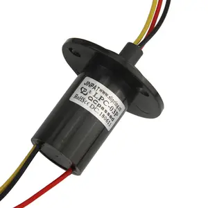 Capsule Slip Ring 3 Circuit 10A Very Low Contact Resistance Can Be Used For Electrical Test Equipment