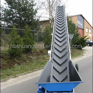 Gesloten <span class=keywords><strong>V</strong></span> <span class=keywords><strong>Type</strong></span> Gedessineerde Industriële Rubber Transportbanden Voor Zwaartekracht Transportband