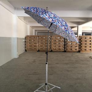 180 cm * 8 K portátil promocional al aire libre <span class=keywords><strong>a</strong></span> prueba de viento paraguas de playa para la publicidad - Product Image 2