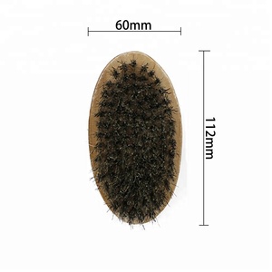 Kit de peigne et <span class=keywords><strong>brosse</strong></span> à moustache en bois, pour hommes, logo personnalisé OEM, croissance des poils de <span class=keywords><strong>sanglier</strong></span>, <span class=keywords><strong>barbe</strong></span>, moustache - Product Image 6