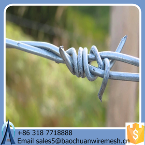 fuerte Alambre <span class=keywords><strong>de</strong></span> espinas usado para cercos perimetales y Mallas <span class=keywords><strong>de</strong></span> Seguridad.Alambre <span class=keywords><strong>de</strong></span> Púas - Product Image 3