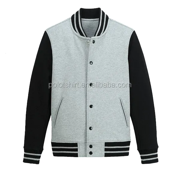 2023 Drop Shipping Full Customized Low MOQ Sports Crop Bomber Letterman Jackets Unisex