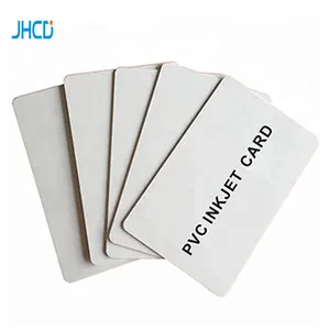 custom Rfid Printable Blank Inkjet Pvc Card ID chip Plastic card for Epson l1800