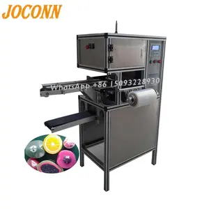 PE stretch film handmade Soap Flow Wrapper Perfume Box Packaging Machine Transparent Film Wrapping Machine