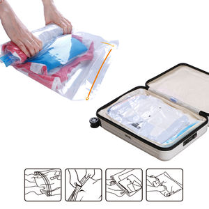 En plein air Sacs Compressés <span class=keywords><strong>Sous</strong></span> <span class=keywords><strong>Vide</strong></span> Économiseur D'espace Organisateur <span class=keywords><strong>de</strong></span> Sac <span class=keywords><strong>de</strong></span> Rangement pour Vêtements <span class=keywords><strong>Sous</strong></span>-Vêtements - Product Image 4