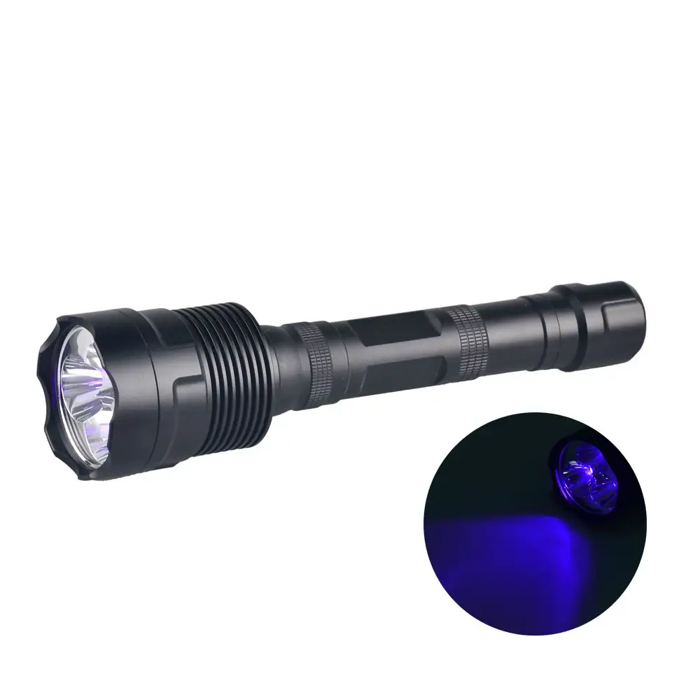 Rechargeable Battery High Power Scorpion 30 Watt Ultra Violet 395nm black light UV Flashlight