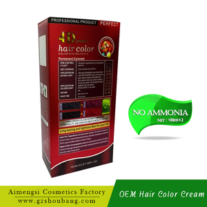 OEM professionale tinture per <span class=keywords><strong>capelli</strong></span> senza ammoniaca permanente per <span class=keywords><strong>capelli</strong></span> Color crema - Product Image 3