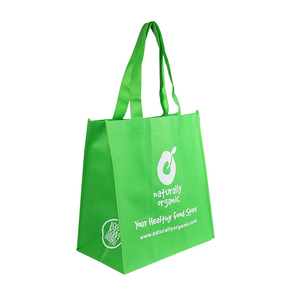 Guangdong Usine LOGO Personnalisé Cadeau De Promotion De Supermarché Non Tissé Sac Avec Le Nom de L'entreprise - Product Image 1