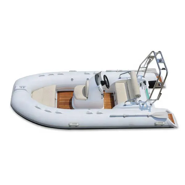 Barca hypalon 390C per gommone semirigido in PVC con Console centrale piccola
