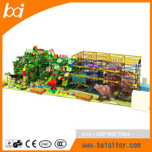 Commercio all'ingrosso per bambini in legno coperta morbida <span class=keywords><strong>playground</strong></span> utilizzato per preschool - Product Image 2