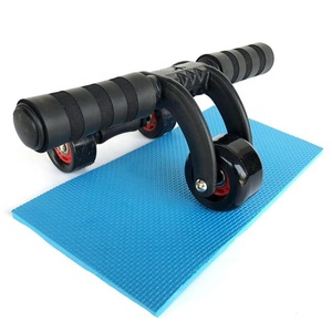 2019 equipo de gimnasio <span class=keywords><strong>en</strong></span> <span class=keywords><strong>casa</strong></span> de 3 ruedas Ab rodillo de la rueda para la formación básica y ejercicio Abdominal - Product Image 2