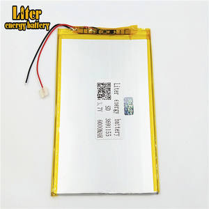 Venta wholesale ultra thin <span class=keywords><strong>3</strong></span>,7 V 3691155 battery s 6000 mAh lipo lithium ion polymer rechargeable battery - Product Image 1