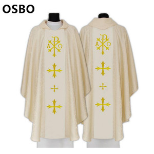 ODM/OEM llanura encargo blanco túnicas <span class=keywords><strong>clero</strong></span> al por mayor para la venta - Product Image 4
