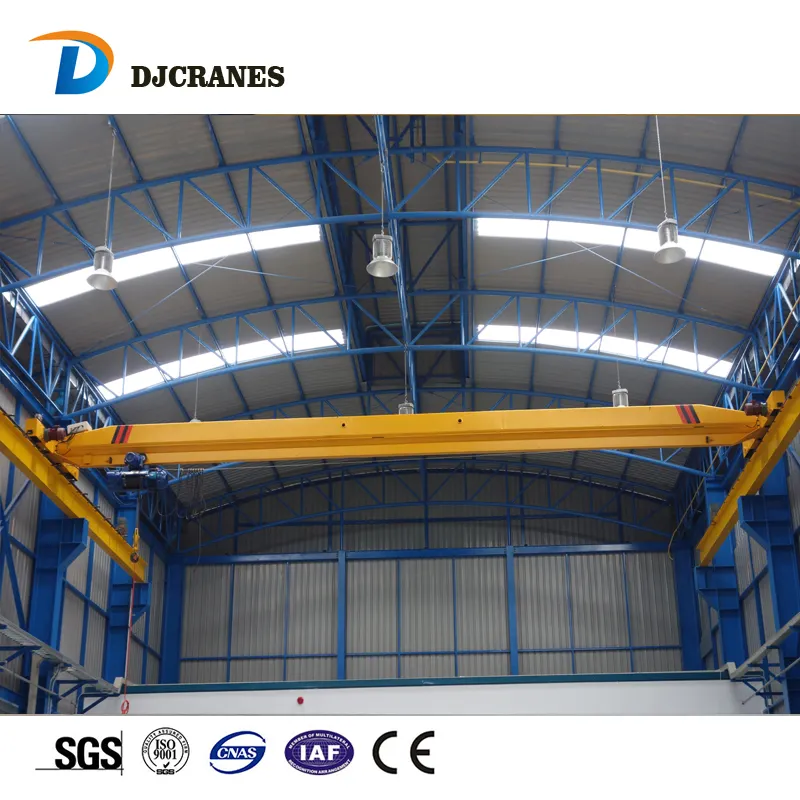 5 ton 10 ton 15 ton 25 ton 30 ton girder tunggal overhead Travel crane