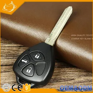2008 - 2010 Uncut Keyless Entry Remote Key Fob Vỏ Thay Thế Vỏ 3 Nút Cho Toyota Camry