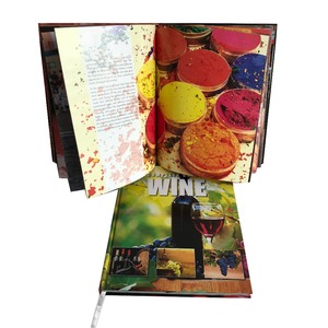 China fábrica de producir colorido impresión de libros de tapa dura con <span class=keywords><strong>seda</strong></span> marcador - Product Image 3