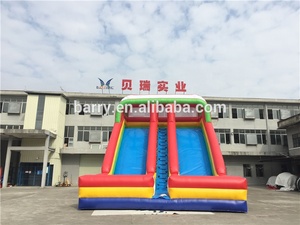 Bán Hot Tall Dual Lane Thương Mại Inflatable Trượt Nước - Product Image 5