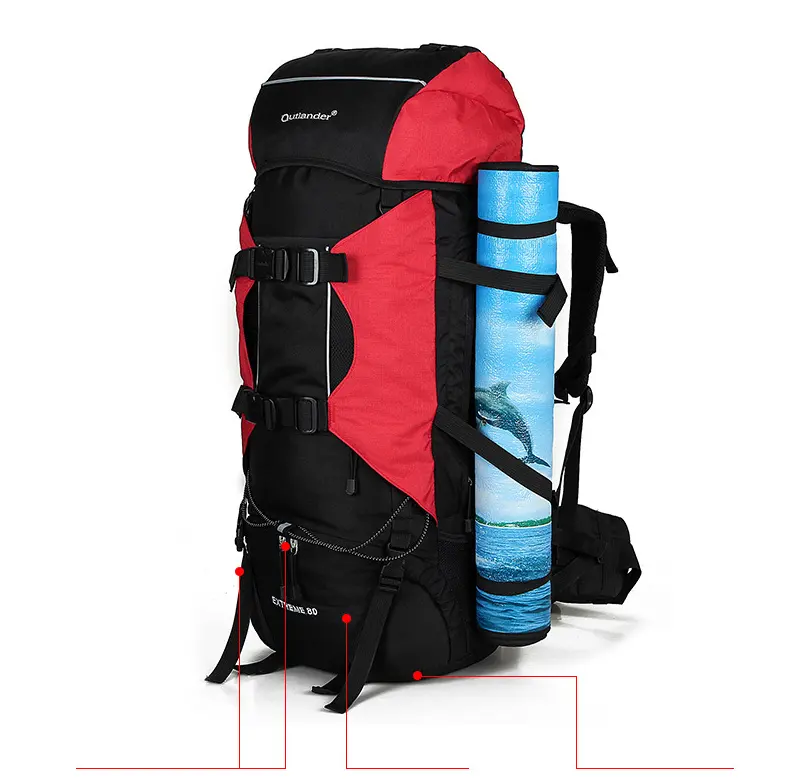 new design outdoor products water proof high-capacity go hiking mountain climbing backpack for mountaineering Camping