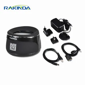 rakinda自动扫描仪RD4100 USB/RS232端口QR码超市条码扫描仪付款