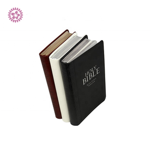 Cubierta dura personalizada de cuero, Versión King, Impresión de Santa Biblia, arte, papel de impresión Offset, libro y cartón, venta al por mayor - Product Image 5