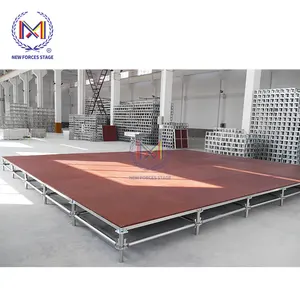 Mobile Portable Stage Platform Acrylic Dance Stages