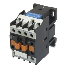 Contator auxiliar JZC4 CA2 20A 3 Pólo de Contato Relé Intermediário JZC4-04 JZC4-13 JZC4-22 JZC4-31 JZC4-40 Contator tipo Relay