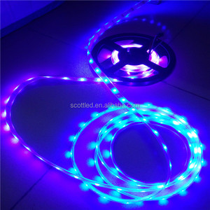 Tira de LED SMD 5050 RGB WS2813 IP67 de silicona, transmisión continua en puntos de ruptura, alto brillo - Product Image 6