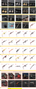 การอยู่รอดของเจได * สันติภาพยอด98K พวงกุญแจสะสมรุ่น Awm M416 <span class=keywords><strong>M24</strong></span>กินไก่ปืนพวงกุญแจ - Product Image 4