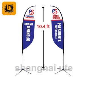 Punto de poliéster custom impresión bandera banderas al aire libre pantallas de <span class=keywords><strong>marketing</strong></span> - Product Image 1