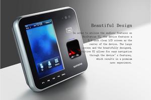 Zomei-station de contrôle d'accès par empreinte digitale suprême T2, avec système Payroll - Product Image 3