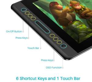 Monitor Digital Profesional Huion <span class=keywords><strong>KAMVAS</strong></span> <span class=keywords><strong>Pro</strong></span> <span class=keywords><strong>16</strong></span> con Lápiz Óptico y Pantalla para Dibujo, Tableta Gráfica - Product Image 3