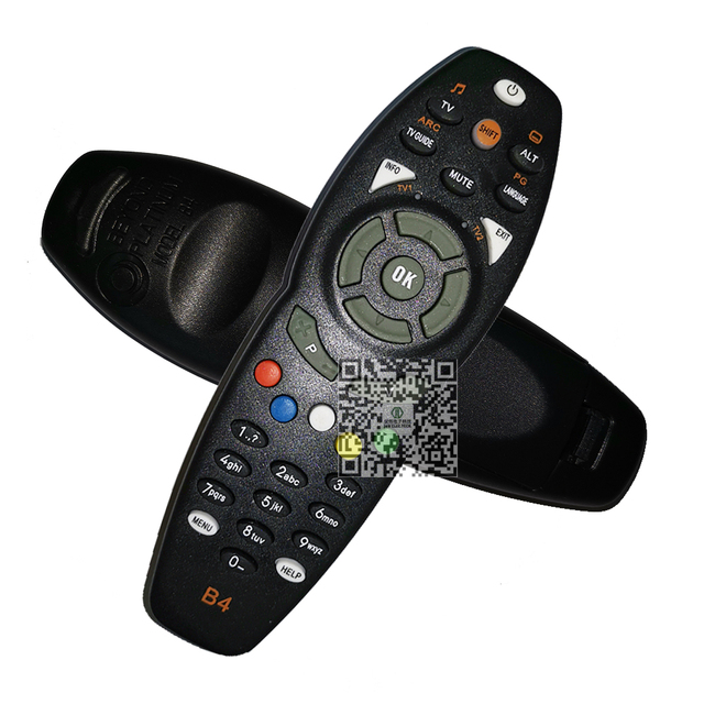 High Quality Black Universal Remote Control B3 B4 DSTV STB DSTV DS TV B4