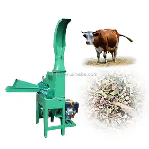 Animal chicken grass chaff cutter machine corn stalk feed chopper cut machine