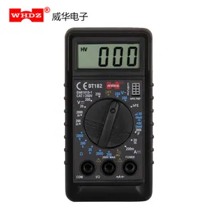 Ce Multimeter Zakformaat DT182 Met Batterij Test