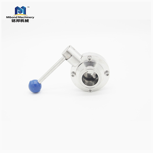 1 "1.5" 2 "3" 4 "Thép Không Gỉ DIN SUS304/ 316L Van Bướm Vệ Sinh TC Tri Kẹp - Product Image 4