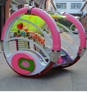 Coche de dos ruedas grandes, divertido auto equilibrio giratorio de 360 grados, diversión feliz leswing - Product Image 6