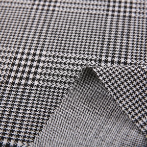 Textiel Doek Geblokte Jacquard Garen Dikke Vrouwen Pak Winter Kleding Tessuti Stof En Textiel Voor Kleding - Product Image 6