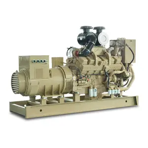 CCS certificate 500kva boat generator price with KTA19-DM engine 400kw marine diesel generator set