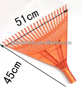 1 #22 Răng Nhựa Rake Nhà Sản Xuất Bán Buôn PP Cỏ Rake Với Dài Bằng Gỗ Xử Lý