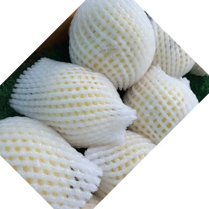 Disposable EPE Guava Foam Protection Sleeve Net