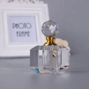 Botella de perfume de cristal transparente K9 con 1-10ml para regalos de recuerdo