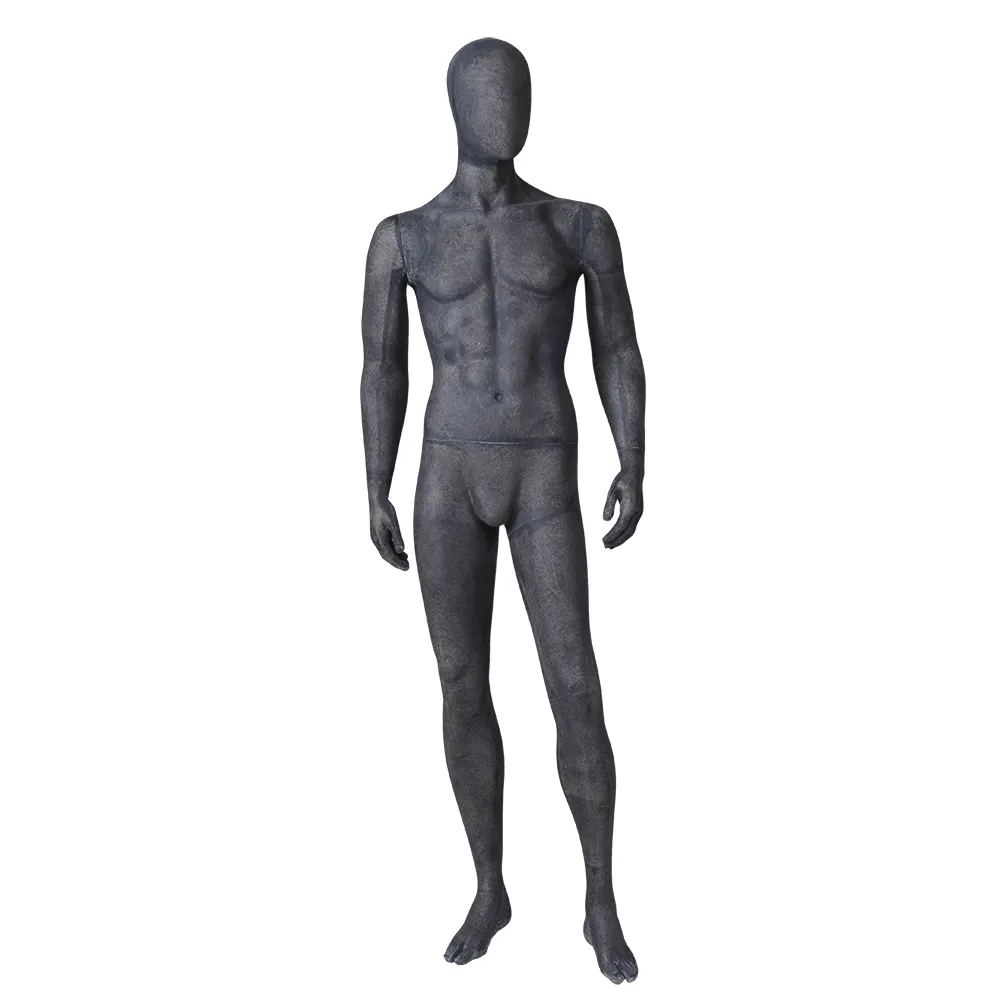 Hombre negro maniquí humano de Maniquí cuerpo modelo de pantalla maniquí