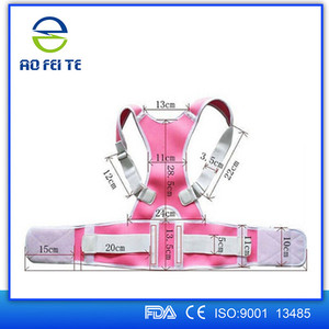 Ajustable ortopédica <span class=keywords><strong>de</strong></span> <span class=keywords><strong>hombro</strong></span> postura volver apoya la correa correa Corrector como se ve en TV - Product Image 6